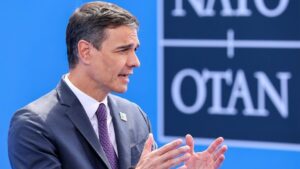 Sánchez anuncia la nueva misión de España para la OTAN en Eslovaquia y un refuerzo en Rumanía
