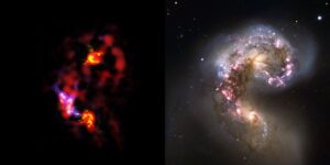 Telescopio revela galaxia a 13.200 millones de años luz