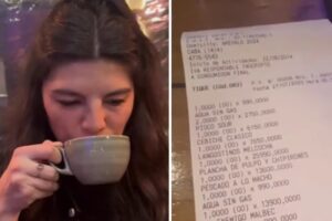 TikToker compartió la costosa cuenta que pagó su ‘sugar daddy’ en una cena y se hizo viral