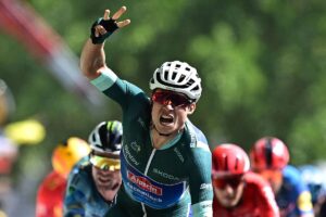 Tour de Francia: La impresionante racha de Jasper 'Desastre' Philipsen, el sprinter que celebr cuando no tocaba