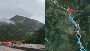 Tragedia en Quetame: este es el sitio exacto de la avalancha (mapa) - Otras Ciudades - Colombia