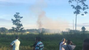 Video: accidente de avioneta en la Base Aérea de Apiay - Otras Ciudades - Colombia