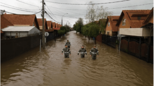 33.200 damnificados y 41.500 aislados dejan 5 días de lluvias en Chile