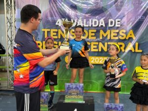 Alcalde de Valencia clausuró con éxito la 4ta válida de Tenis de Mesa SUB-7 Región Central - Venprensa