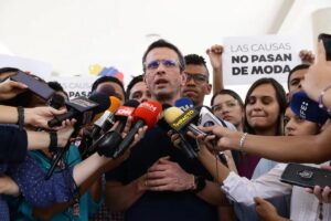 Capriles criticó la designación de Elvis Amoroso como rector del CNE: “Es una estrategia para ahuyentar el voto”