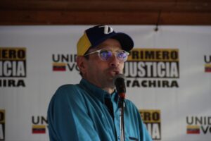 Capriles en Táchira: “Bernal debe ocuparse más del estado y no de su imagen”