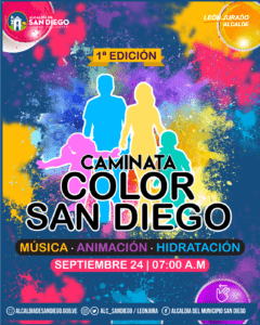Carabobo: Alcalde León Jurado anuncia realización de la primera edición de la "Caminata Color San Diego 2023" - Venprensa