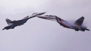 Cazas de la Fuerza Aérea danesa interceptan a dos bombardeos rusos