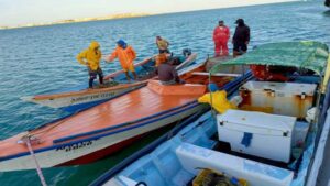 Continúa búsqueda de pescador en bahía de Punta Cardón