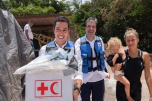 Cruz Roja Venezolana atendió afectados por inundaciones en Santa Elena