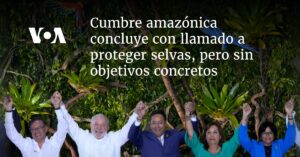 Cumbre Amazónica concluye con llamado a proteger selvas, pero sin objetivos concretos