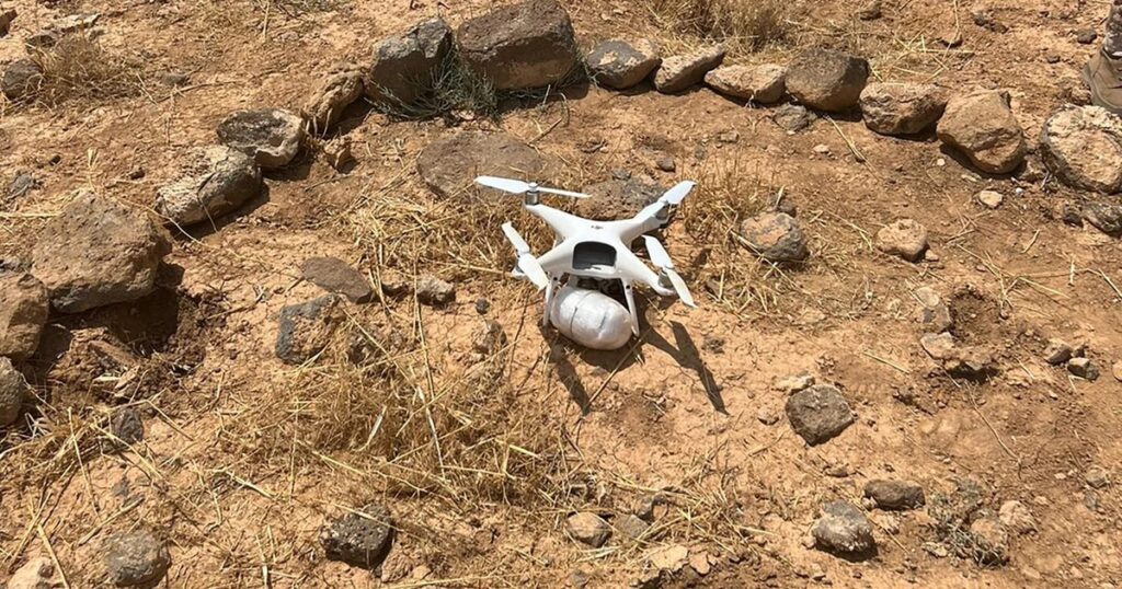 El Ejército de Jordania derribó un drone cargado con metanfetamina procedente de Siria