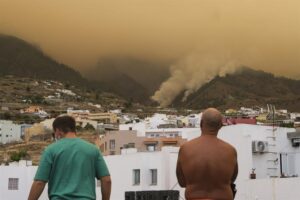 El fuego en la isla de Tenerife arrasa 11.600 hectáreas