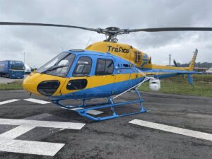 El piloto del helicóptero de la DGT que se estrelló en Almería estaba aterrizando para comer en un restaurante