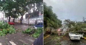 Fallece una persona en Caracas por fuertes lluvias