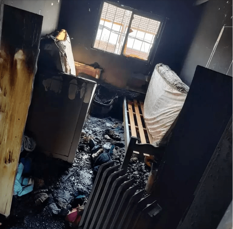 Familia venezolana en Argentina lo perdió todo en un incendio
