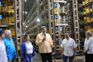 "Huevo y más huevo": Maduro promete industrializar su producción