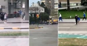 Incidentes entre simpatizantes de Nacional y Boca Juniors en Uruguay: los videos del duro cruce en los alrededores del estadio