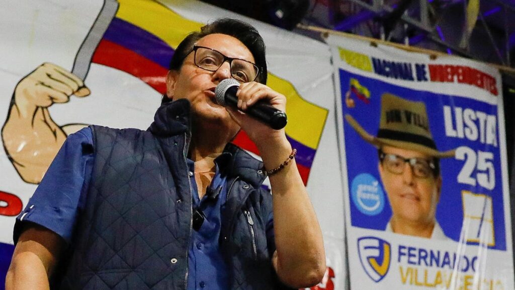 Ecuador presidential candidate Fernando Villavicencio shot dead