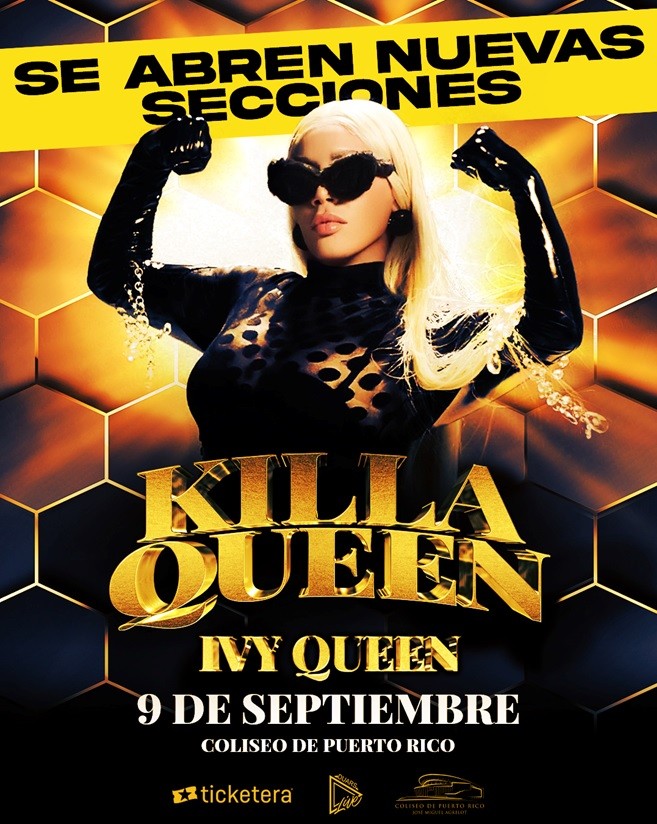 Ivy Queen anuncia buenas nuevas para su concierto “Killa Queen”