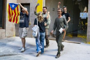 Libertad provisional para los detenidos por boicotear la Vuelta, con orden de alejamiento