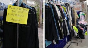 Mujer vende la ropa de su exesposo para recuperar lo que invirtió en él