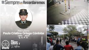 Neiva: video de angustiante momento en que sicarios asesinaron a patrullera en moto - Otras Ciudades - Colombia