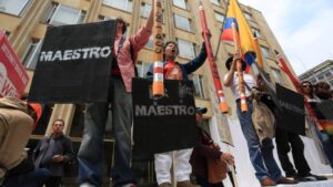 Paro de maestros Fecode EN VIVO, cierres viales y manifestaciones hoy 30 de agosto - Otras Ciudades - Colombia