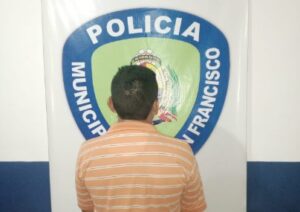 Polisur lo arresta por agresiones en el Barrio 24 de Julio