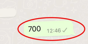 Presta atención: qué hacer si recibes un mensaje de WhatsApp que diga "700"