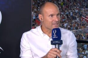 Supercopa de Europa 2023: As fue el personal debut de Mateu Lahoz como comentarista televisivo: "Pep, Erling, Jack, Jos Luis, Rafa..."