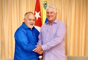 ÚLTIMA HORA | Miguel Díaz-Canel recibe con “alegría” a Diosdado Cabello en La Habana: “Quien se mete con Venezuela se mete con Cuba y viceversa” - AlbertoNews