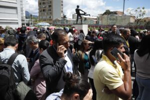 Un terremoto de magnitud 6,1 provoca el pnico en Bogot