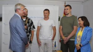 Una empresa de seguridad de Lleida entrena a combatientes españoles para Ucrania
