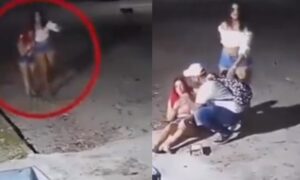 Video: mujeres fingen estar borrachas para robar a un hombre que quería ayudarlas - Gente - Cultura