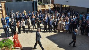 Visita institucional | El rey Felipe VI inaugura la nueva embajada de España en Paraguay