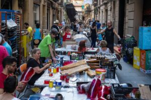 Making of: así se han creado los decorados de las calles para las fiestas de Gràcia 2023