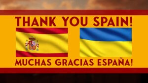 "¡Muchas gracias España!": Ucrania agradece el apoyo español en la guerra en su Día de la Independencia