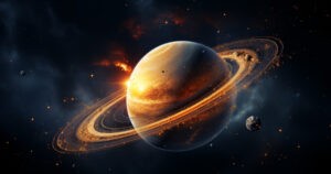Así es como se habrían formado los anillos de Saturno