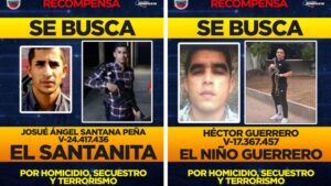 Autoridades ofrecen recompensas por El Niño Guerrero y El Santanita