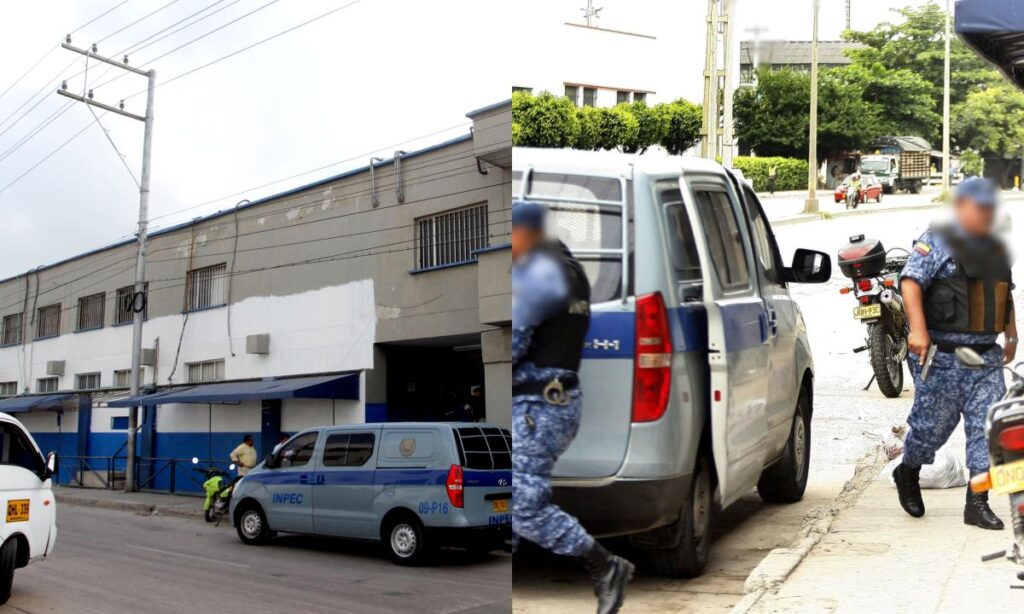 Capturados Inpec Barranquilla