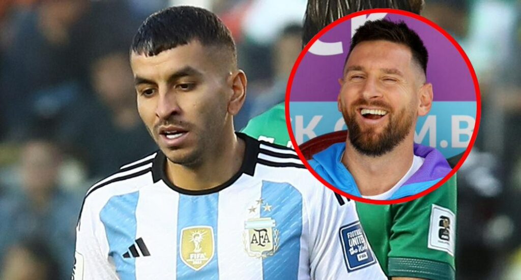 Bolivianos confundieron a Ángel Correa con Messi en partido contra Argentina