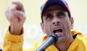 Capriles reconoce la falta de un ambiente electoral