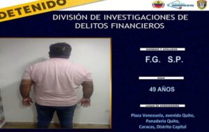 Capturan a hombre que estafó más de 3 millones de dólares a comerciantes en Caracas
