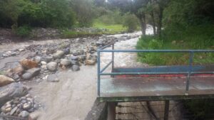 Crecida del río Mucujún provocó suspensión temporal del servicio de agua en Mérida - Yvke Mundial