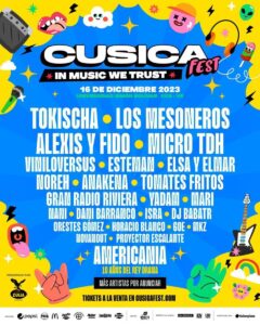 Cusica Fest 2023 “En la música confiamos”