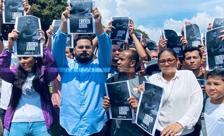 Estudiantes de la UCV piden libertad de John Álvarez