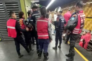 Falleció una persona que cayó a los rieles en la estación La California del Metro de Caracas