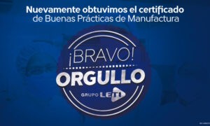 Grupo LETI recibe certificación de Buenas Prácticas de Manufactura del Ministerio PP para la Salud