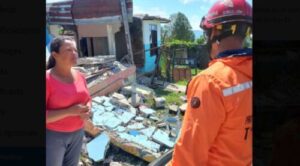 Hay pérdida total de 89 casas en Táchira por las lluvias